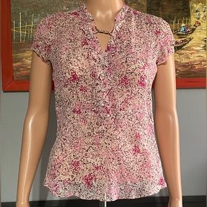 Banana Republic Cap Sleeve Blouse SZ-XS